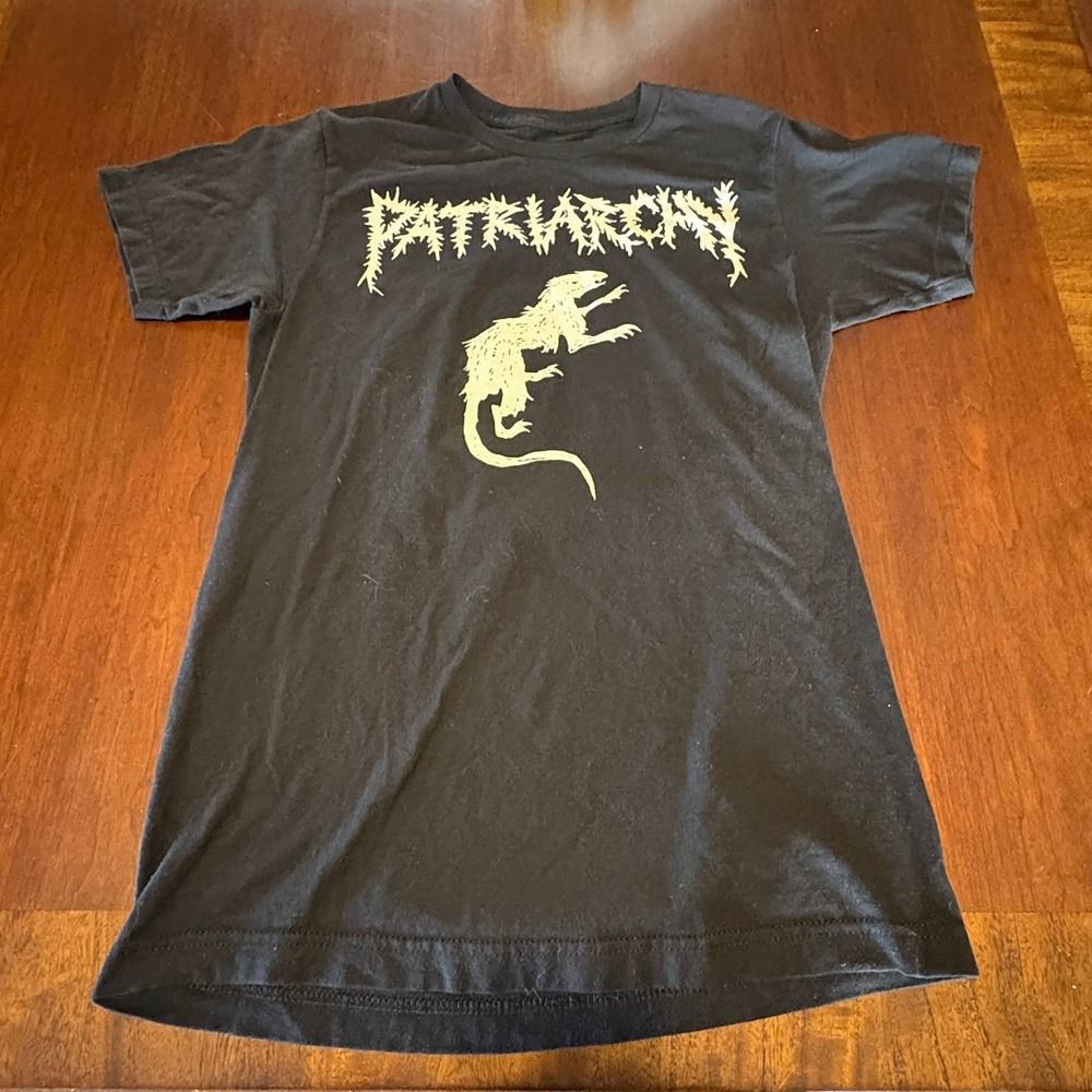 Patriarchy Band Graphic Shirt "Suffer With Me" Black‎ Punk Goth Tee Small